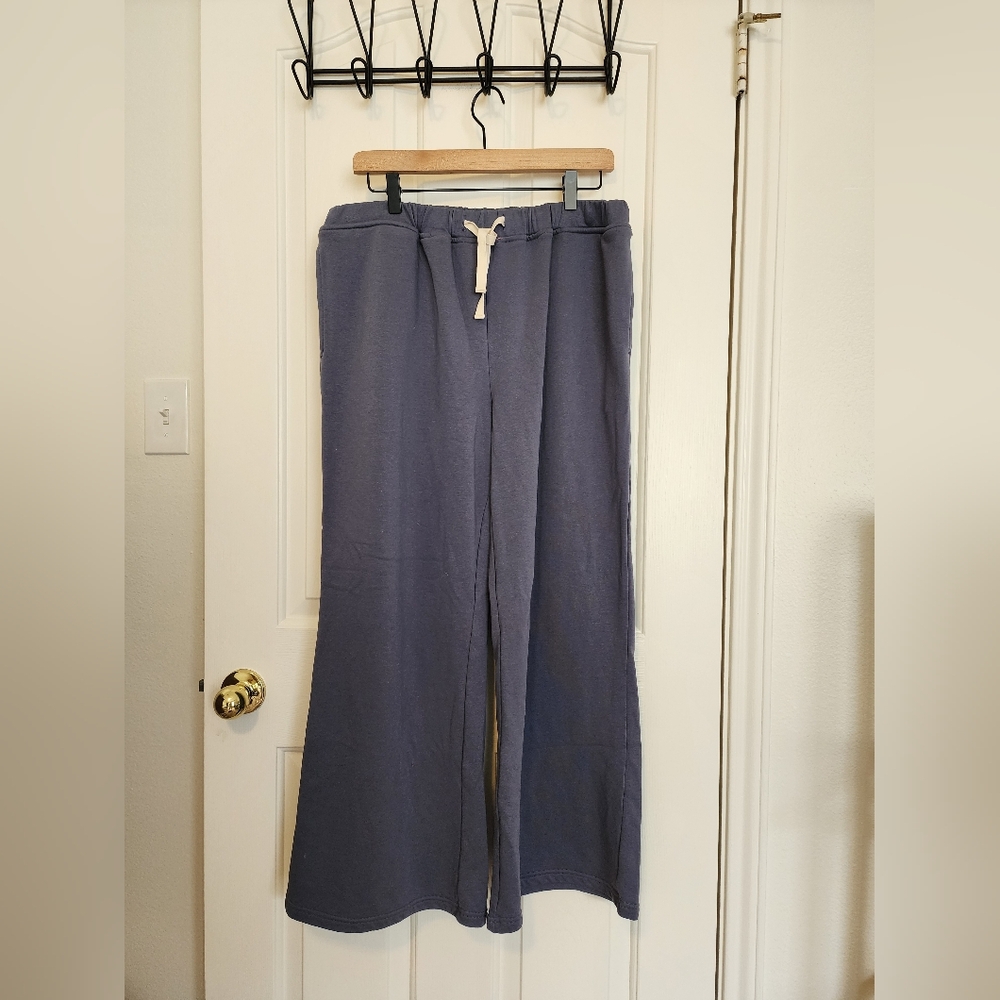 Nom Maternity Walker Lounge Pant In Color Slate